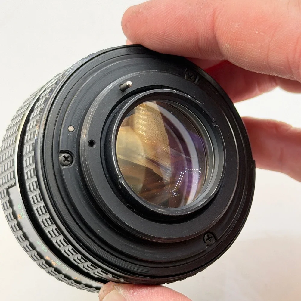 Petri CC Auto 55mm f1.8 Prime Lens Made in Japan Vintage Manual Focus 705917